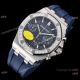 Super Clone Audemars Piguet Royal Oak Offshore 7750 watch Navy Diamond 37mm (2)_th.jpg